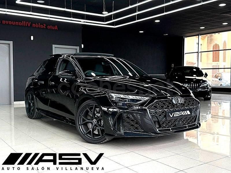 Usado Audi RS3 400 CV (294 kW) 2025 Negro Berlina
