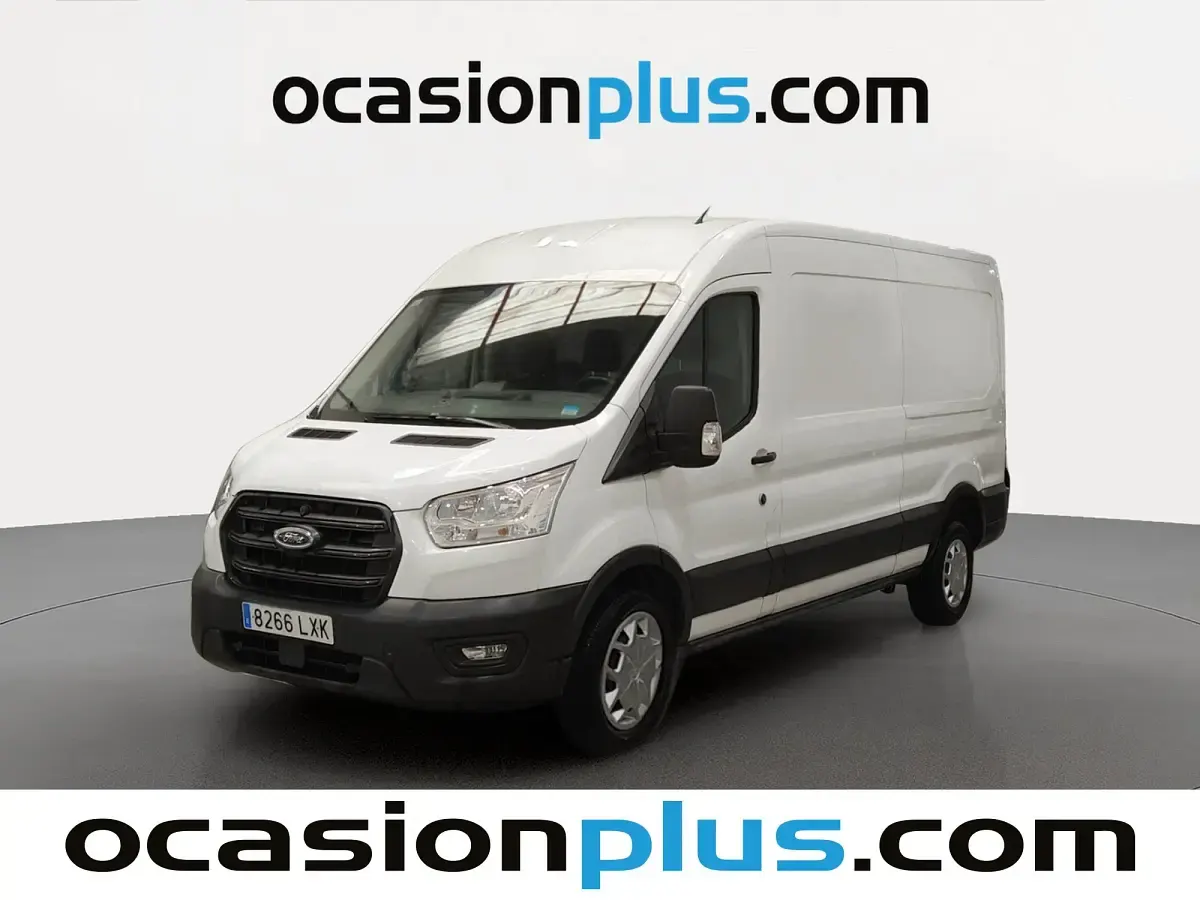 Usado Ford Transit Trend 131 CV (96 kW) 2022 Blanco Familiar