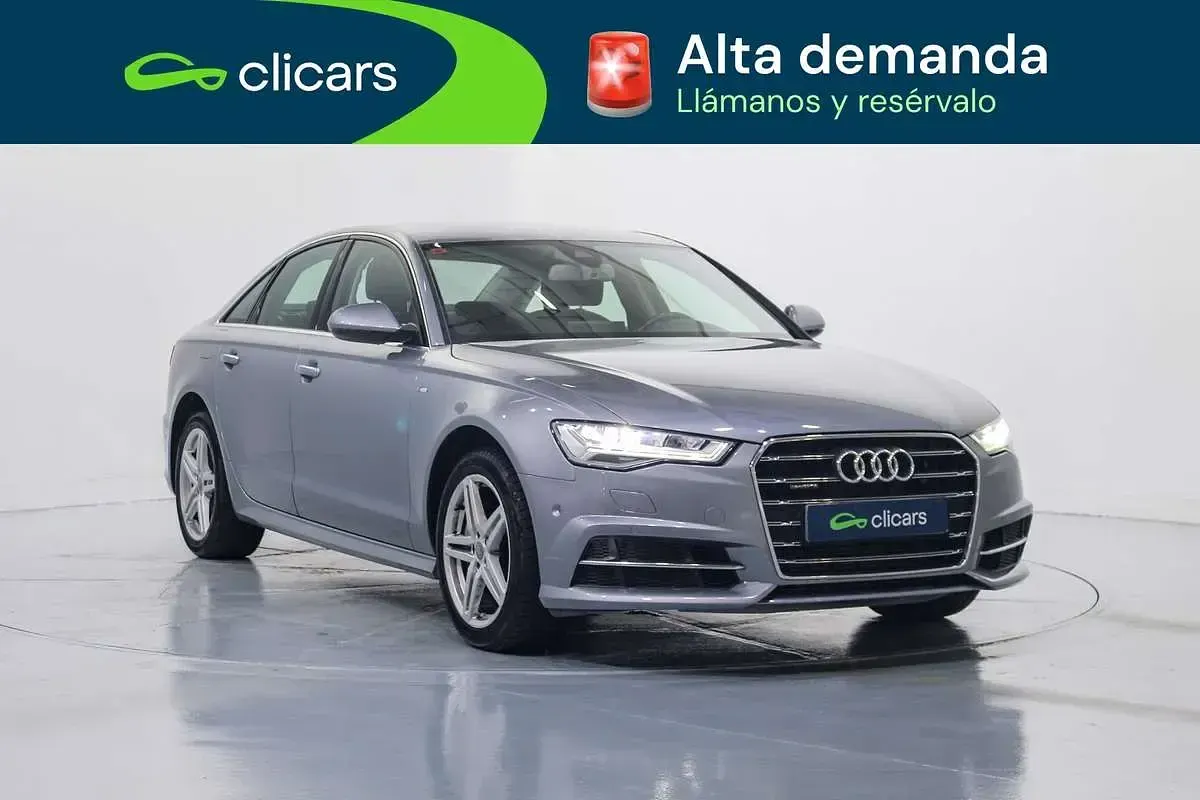 Usado Audi A6 218 CV (160 kW) 2017 Gris Berlina