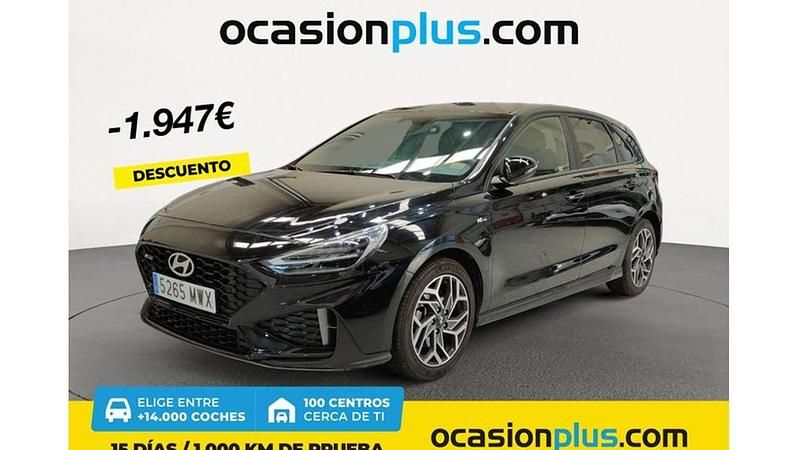 Negro Usado 2024 Hyundai i30 N Line Utilitario | 18.291 € (Buen precio) - Imagen 1/4