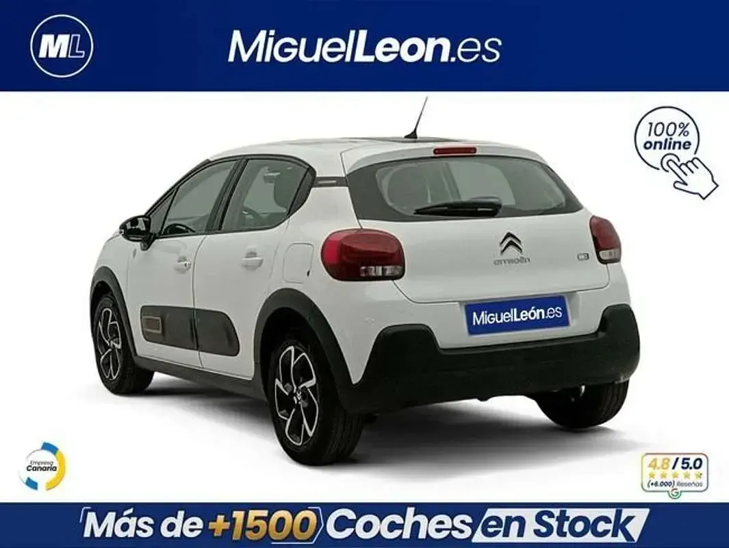 Usado Citroën C3 PureTech 82 CV (60 kW) 2024 Blanco Berlina