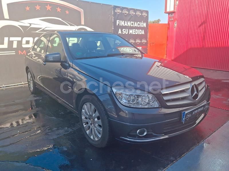 Azul Usado 2009 Mercedes C220 Elegance Berlina | 12.290 € (Precio justo) - Imagen 1/4