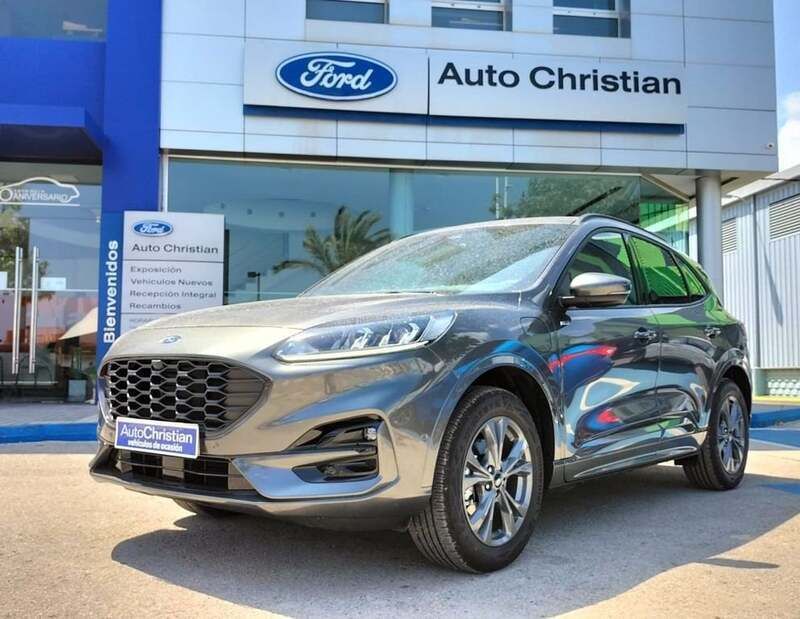 Gris Usado 2024 Ford Kuga ST-Line SUV | 32.900 € (Un poco caro) - Imagen 1/4