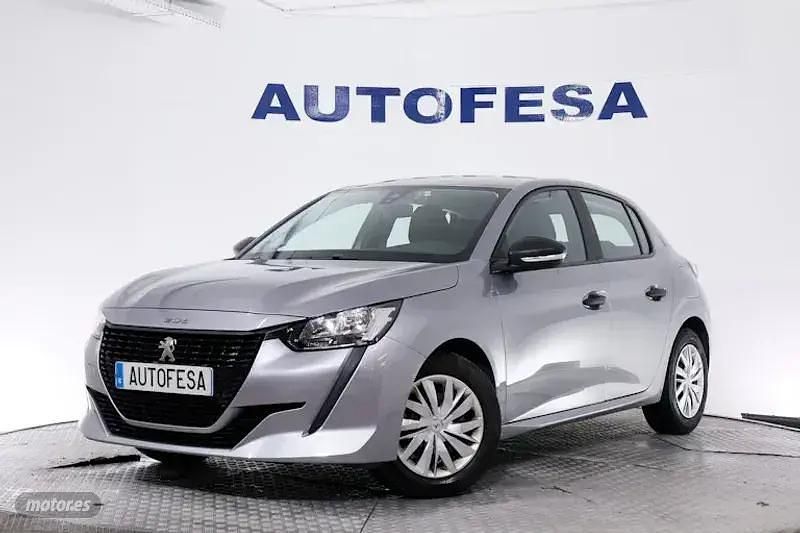 Plateado Usado 2020 Peugeot 208 Utilitario | 9450 € (Buen precio) - Imagen 1/4
