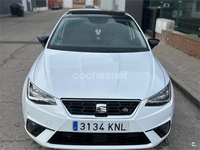 Usado Seat Ibiza FR 150 CV (110 kW) 2018 Blanco Utilitario
