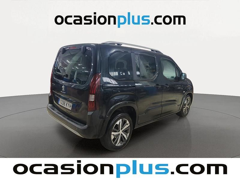 Usado Peugeot Rifter Allure 131 CV (96 kW) 2019 Negro Monovolumen