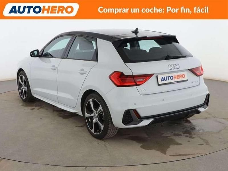 Usado Audi A1 S-Line 116 CV (85 kW) 2019 Blanco Berlina
