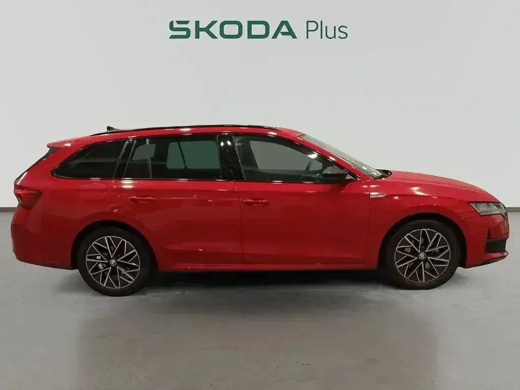 Brugt Skoda Octavia SportLine 150 HK (110 kW) 2024 Rød Stationcar