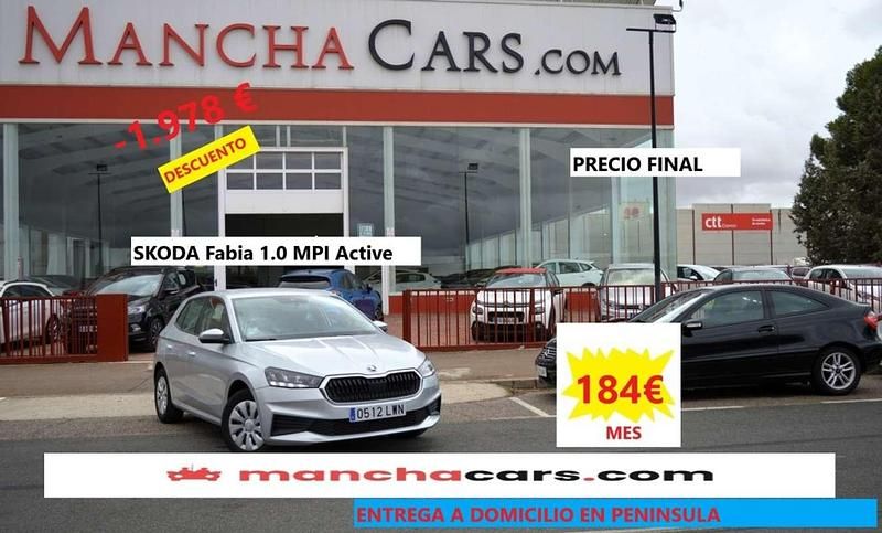 Usado Skoda Fabia Active 80 CV (58 kW) 2022 Gris / plata Utilitario