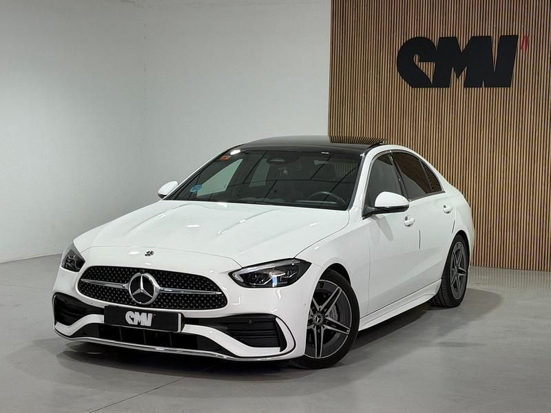 Usado Mercedes C220 200 CV (147 kW) 2021 Blanco Berlina