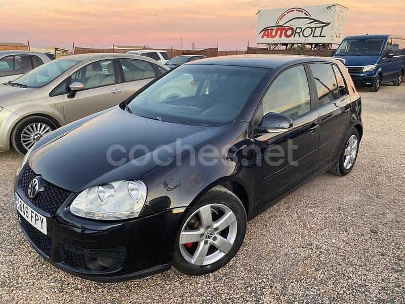 Negro Usado 2007 VW Golf V Highline Berlina | 6000 € (Un poco caro) - Imagen 1/4