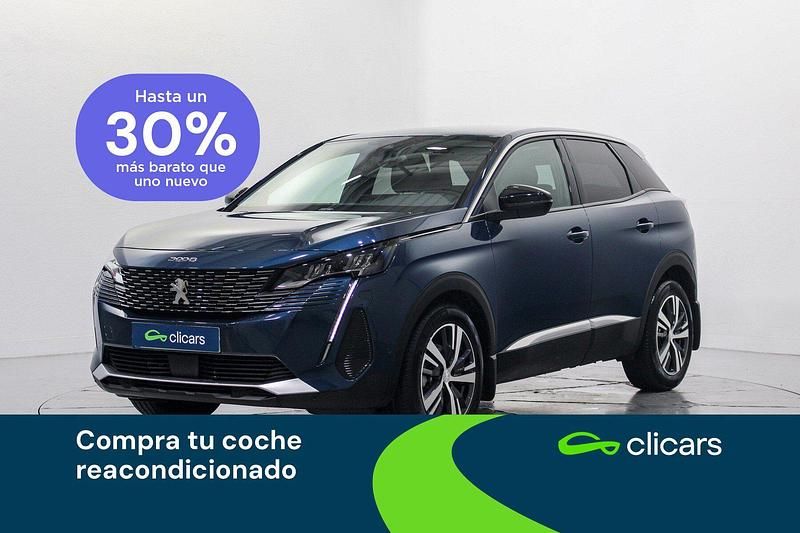 Azul Usado 2022 Peugeot 3008 Allure SUV | 20.790 € (Precio justo) - Imagen 1/4