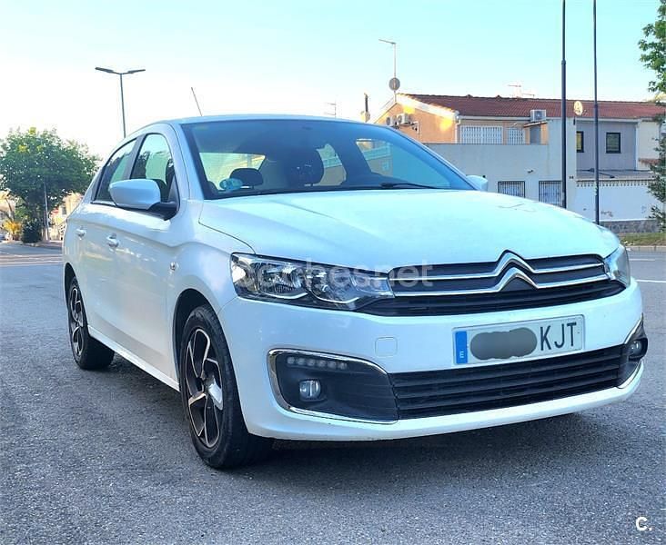 Blanco Usado 2018 Citroën C-Elysee I PureTech Berlina | 5500 € (Buen precio) - Imagen 1/4