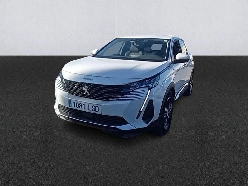 Blanco Usado 2021 Peugeot 3008 Allure SUV | 20.700 € (Precio justo) - Imagen 1/4