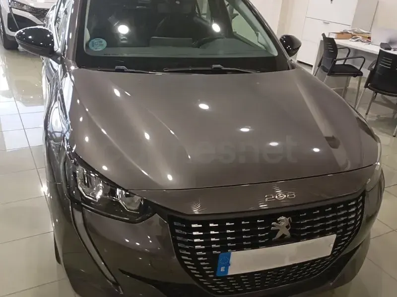 Usado Peugeot 208 Active 75 CV (55 kW) 2022 Gris / plata Utilitario