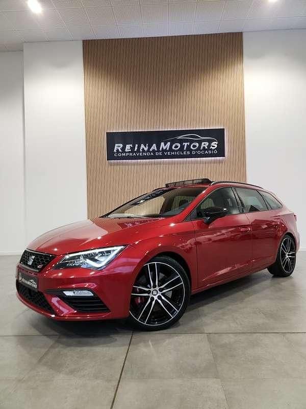 Burdeos Usado 2018 Cupra Leon Familiar | 21.989 € (Buen precio) - Imagen 1/4