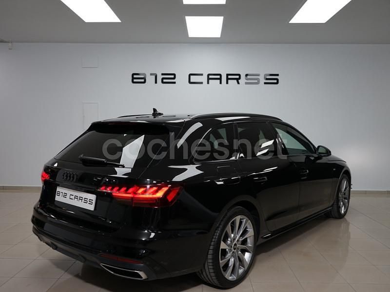 Usado Audi A4 S-Line 163 CV (119 kW) 2022 Negro Familiar