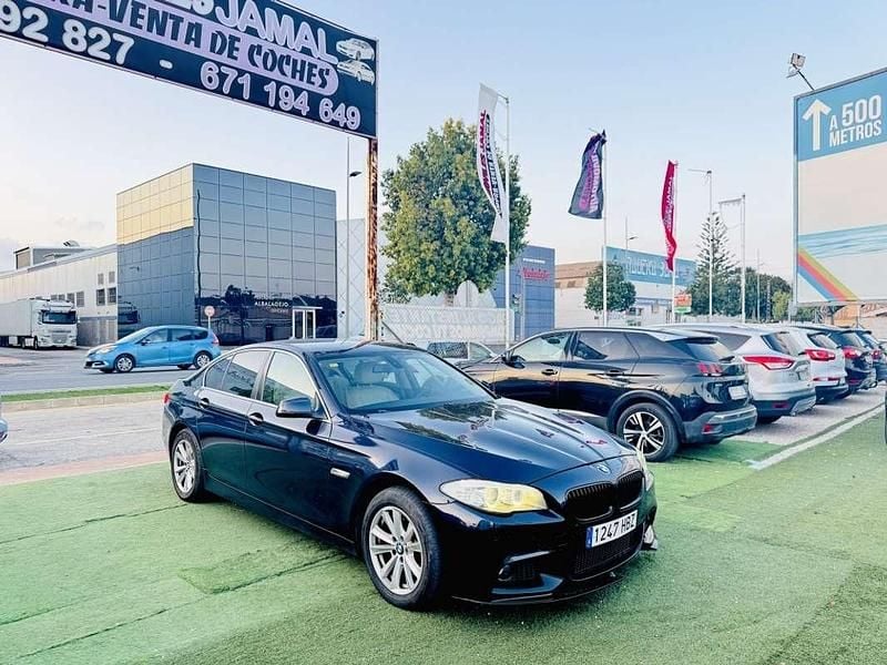 Usado BMW 520 Efficient Dynamics 184 CV (135 kW) 2011 Negro Berlina