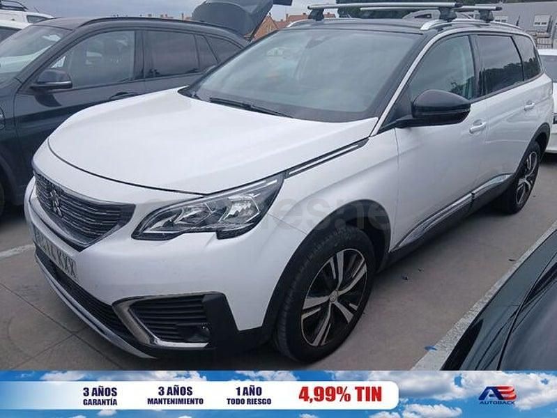 Usado Peugeot 5008 Allure 130 CV (95 kW) 2019 Blanco SUV