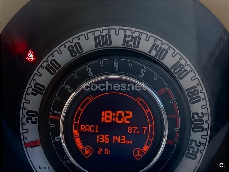 Usado Fiat 500 Lounge 69 CV (50 kW) 2010 Blanco Berlina