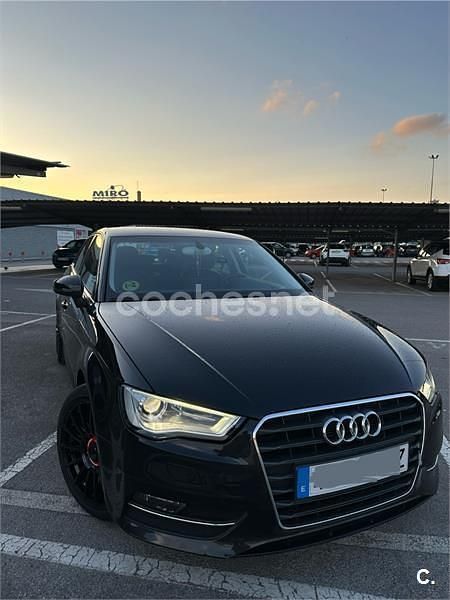 Usado Audi A3 Ambition 150 CV (110 kW) 2013 Negro Berlina