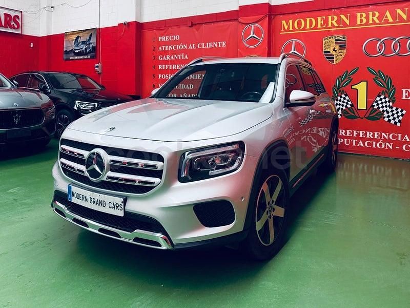Usado Mercedes GLB200 150 CV (110 kW) 2021 Gris / plata SUV