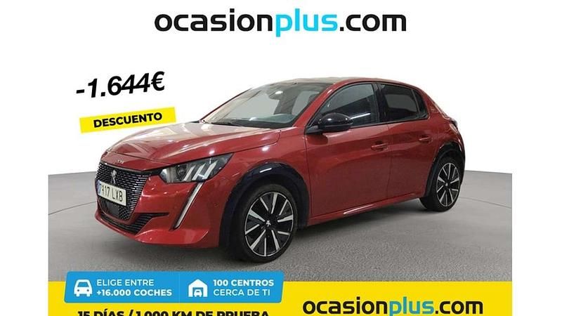 Rojo Usado 2022 Peugeot 208 GTi Utilitario | 11.556 € (Precio justo) - Imagen 1/4