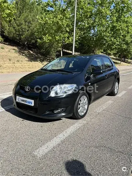 Usado Toyota Auris Sol 124 CV (91 kW) 2008 Negro Utilitario