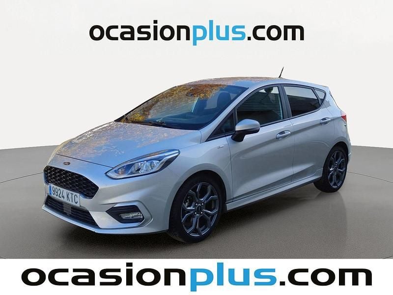 Gris plata Usado 2019 Ford Fiesta ST-Line Utilitario | 10.900 € (Precio justo) - Imagen 1/4