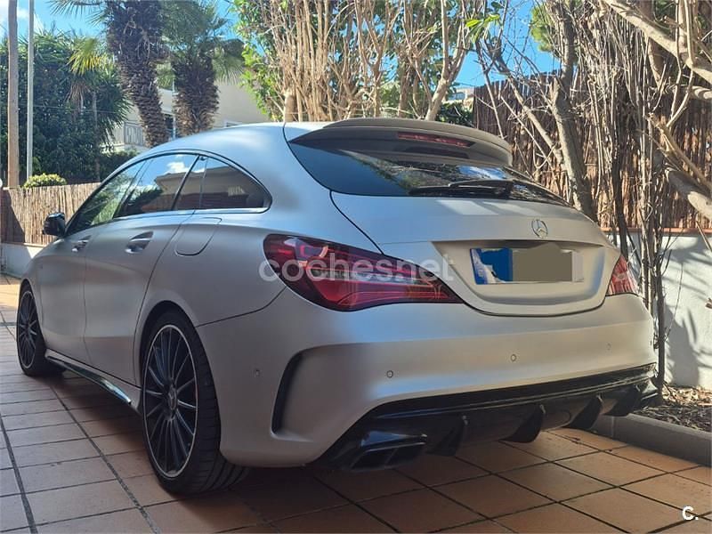 Usado Mercedes CLA45 AMG Shooting Brake 381 CV (280 kW) 2016 Gris / plata Familiar