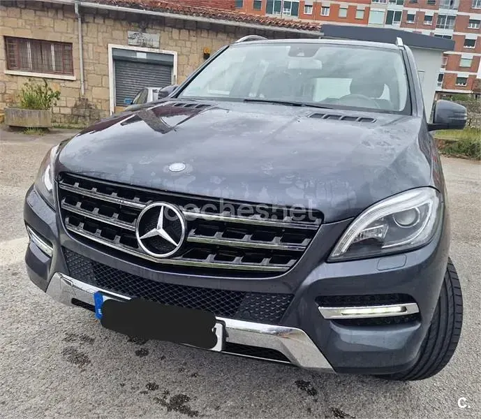 Usado Mercedes ML350 258 CV (189 kW) 2012 Gris / plata SUV
