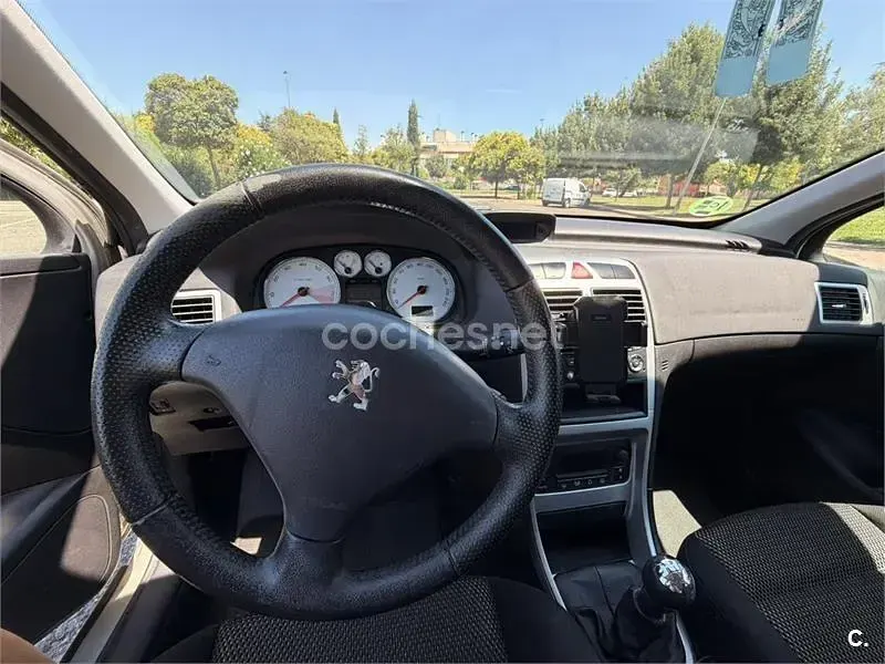 Usado Peugeot 307 110 CV (80 kW) 2007 Gris / plata Berlina
