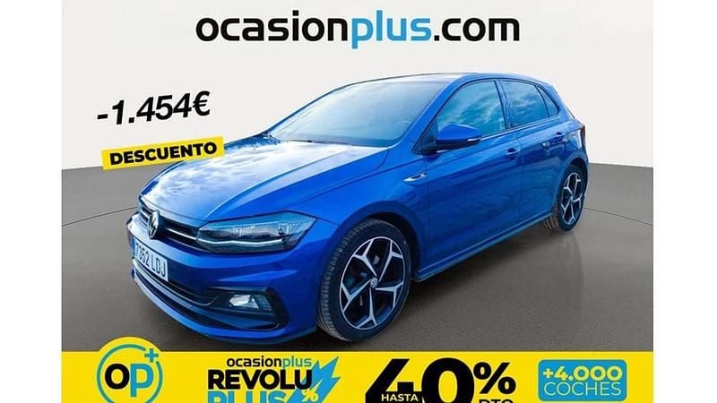 Usado VW Polo Sportline 116 CV (85 kW) 2019 Azul Utilitario