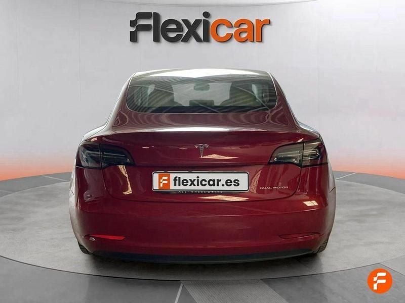 Usado Tesla Model 3 253 kW (345 CV) 2019 Granate Berlina