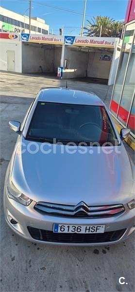 Usado Citroën C-Elysee I PureTech 72 CV (52 kW) 2013 Gris / plata Berlina