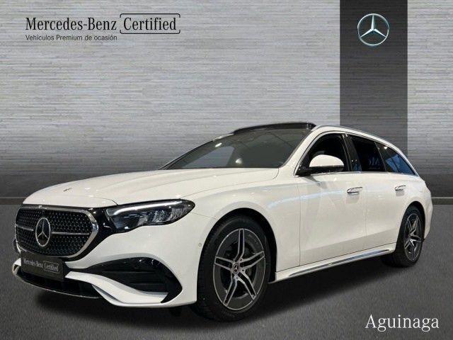 Blanco polar Usado 2024 Mercedes E300 AMG line | 66.890 € (Buen precio) - Imagen 1/4