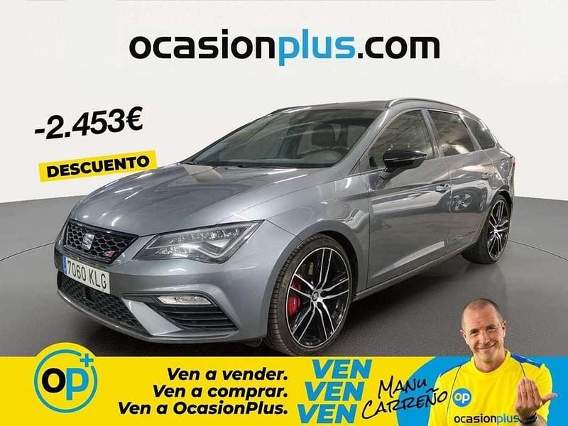 Usado Seat Leon ST CUPRA 300 CV (220 kW) 2018 Gris Familiar