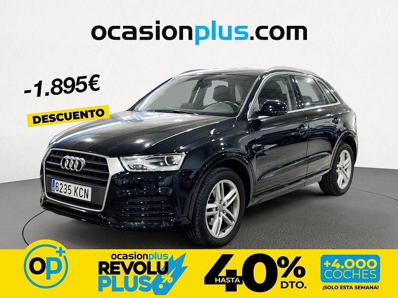 Usado Audi Q3 Sport 150 CV (110 kW) 2017 Negro SUV