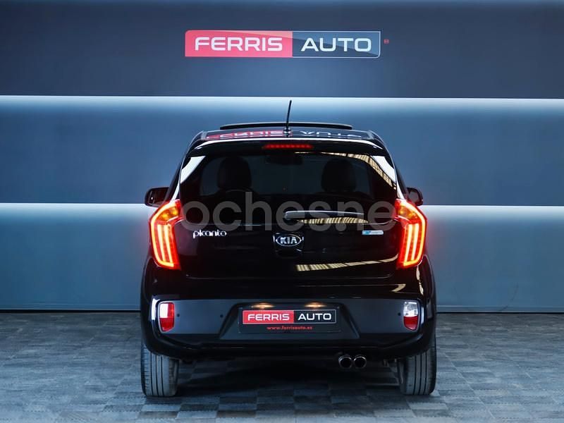 Usado Kia Picanto 86 CV (63 kW) 2015 Negro Utilitario