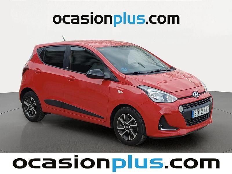 Usado Hyundai i10 GO! 87 CV (63 kW) 2019 Rojo Utilitario