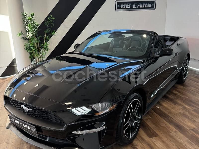 Usado Ford Mustang GT 450 CV (330 kW) 2021 Negro Descapotable