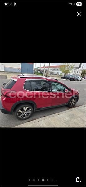 Usado Peugeot 2008 Allure 130 CV (95 kW) 2019 Granate SUV