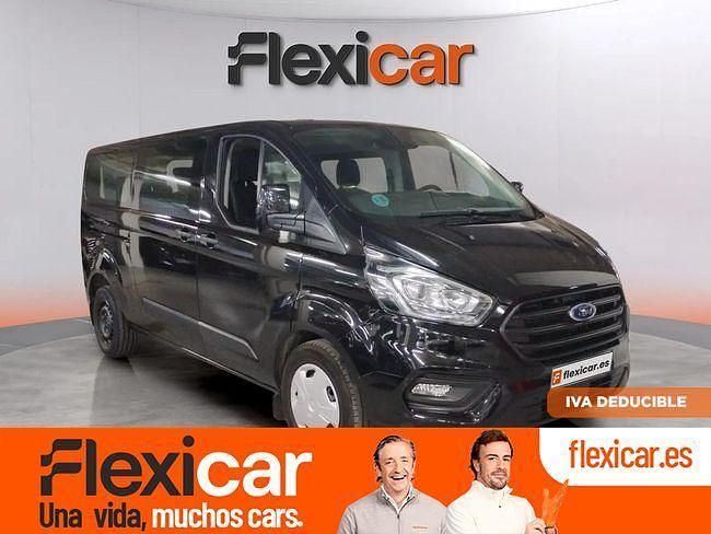 Negro Usado 2023 Ford Transit Custom Trend Familiar | 30.490 € (Precio justo) - Imagen 1/4