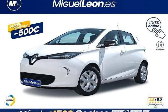 Usado Renault Zoe Life 67 kW (92 CV) 2017 Blanco Utilitario