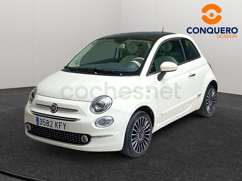 Usado Fiat 500 Lounge 69 CV (50 kW) 2017 Blanco Berlina
