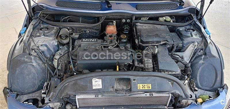 Usado Mini Cooper Cabriolet 116 CV (85 kW) 2004 Azul Descapotable