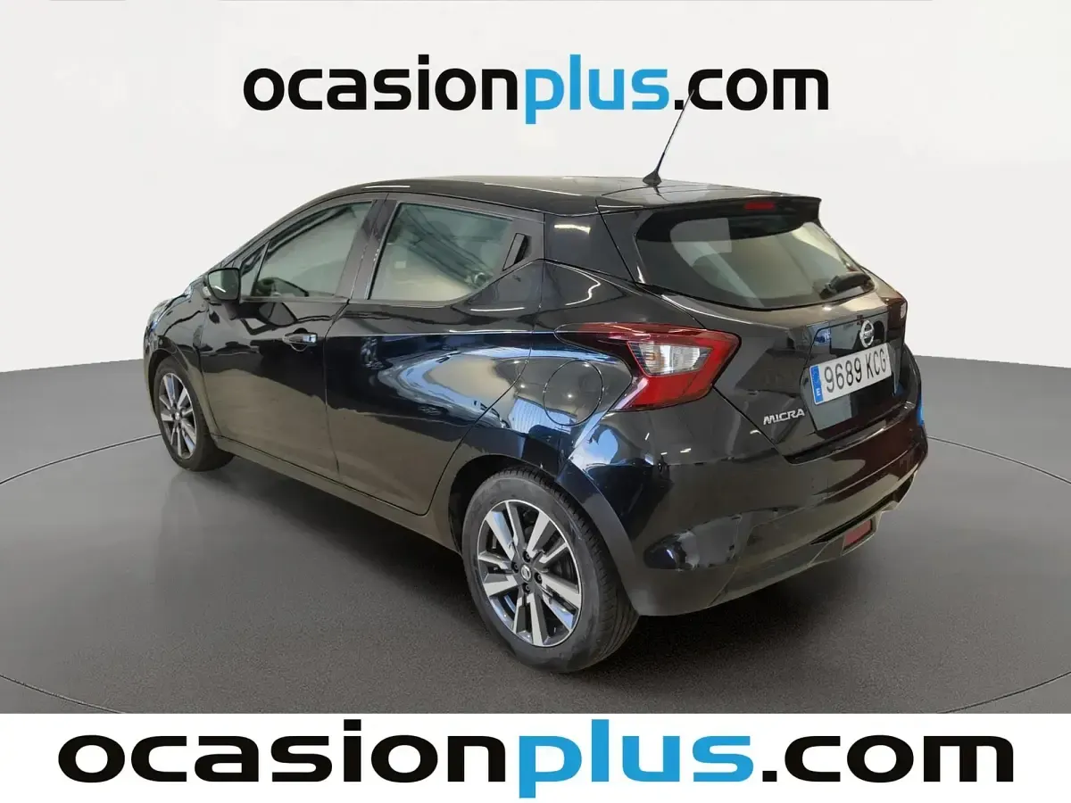 Usado Nissan Micra Acenta 90 CV (66 kW) 2017 Negro Utilitario