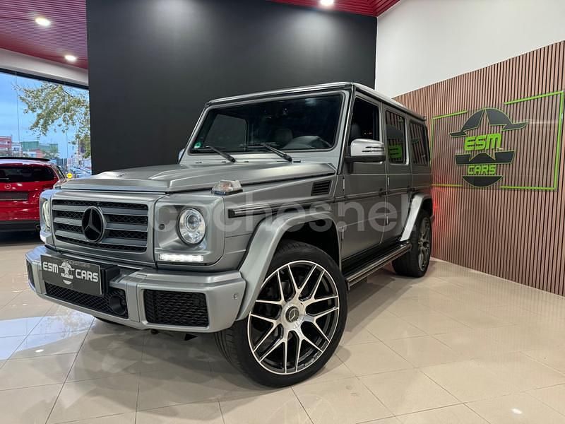 Gris / plata Usado 2018 Mercedes G350 SUV | 98.999 € - Imagen 1/4