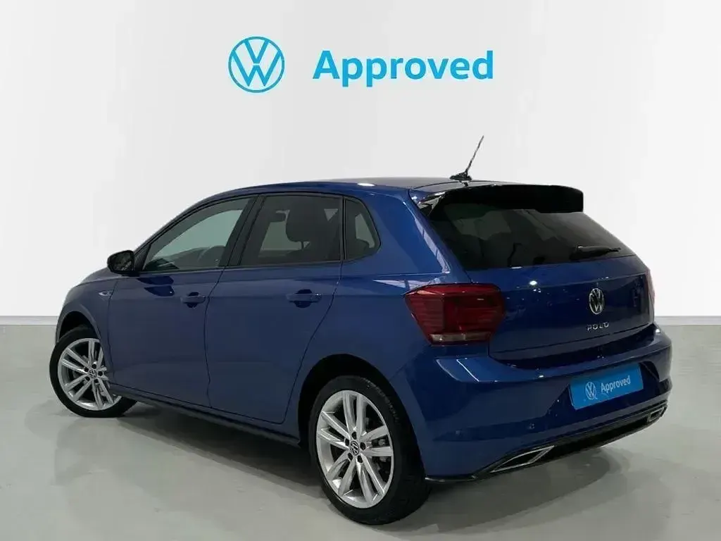 Używany VW Polo R-line 110 KM (80 kW) 2021 Niebieski Hatchback