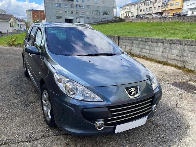 Usado Peugeot 307 110 CV (80 kW) 2006 Azul Familiar